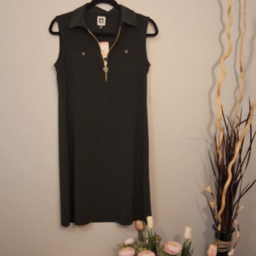ANNE KLEIN SIZE 2 OLIVE GREEN NWT